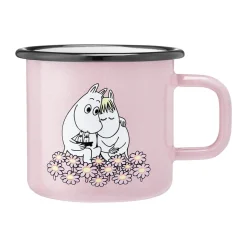 Moomin enamel mug 37 cl, Together