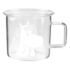 Moomin glass mug clear 35 cl, Snorkmaiden