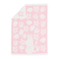 Moomin hand towel 50x70 cm, Seashell pink