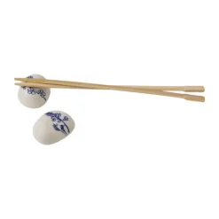Moomin Haru chopstick rests 2-pack, Blue-white