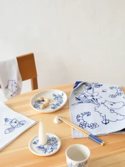 Moomin Haru cotton napkin, 45x45 cm