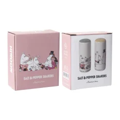 Moomin love salt & pepper shaker, White-multi
