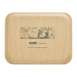 Moomin tray 28x36 cm, Flower field