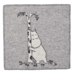 Moomin Tree Hug picnic blanket, grey