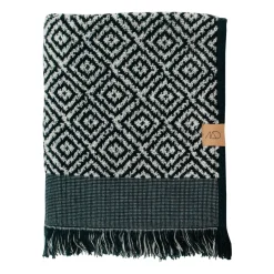 Morocco towel 70x135 cm, Black-white
