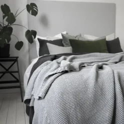 Moss bed spread 160x260 cm, stone