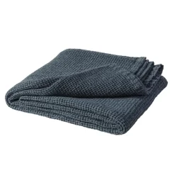 Moss bed spread 160x260 cm, storm blue