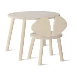 Mouse set children's chair + table, Birch