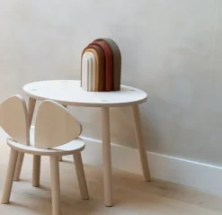 Mouse set children's chair + table, Birch