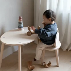 Mouse set children's chair + table, Birch