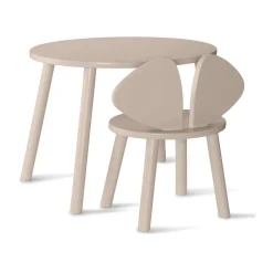 Mouse set children's chair + table, Beige