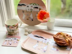 Mumin tray summer 2021, Apricot-sand