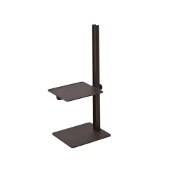 Museum side table, Dark brown