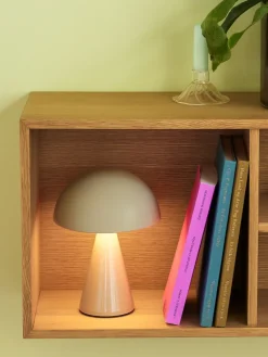 Mush portable table lamp, Sand