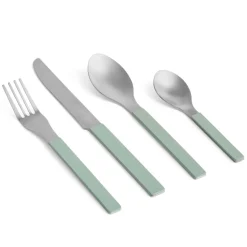MVS cutlery set 4 pieces, Green