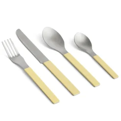 MVS cutlery set 4 pieces, Yellow