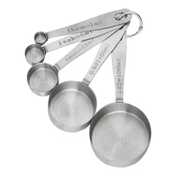 Myah measuring set 5 pieces, Stainless steel