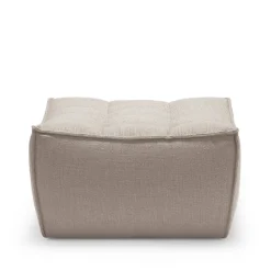 N701 footstool 70x70 cm, Beige