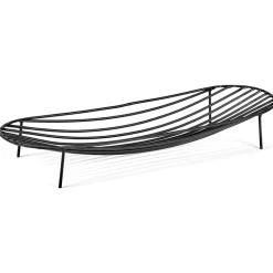 Nana fruit platter 14.5x45 cm, black
