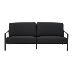Naos sofa, Black-teddy black, 2.5-seater