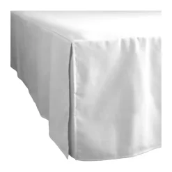 Napoli bed skirt, White, 160x220x42 cm