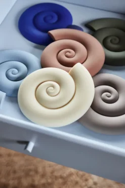 Nautilus Pot Trivet, Clay