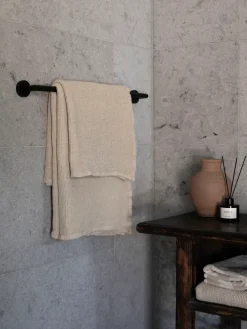 Nella bath towel 70x140 cm, Beige