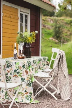 Ängsö tablecloth 145x250 cm, Multi-beige
