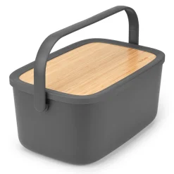 Nic bread box, dark grey