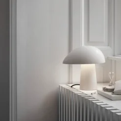 Night Owl table lamp, Smokey white