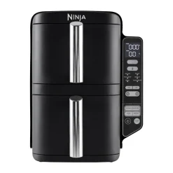Ninja Air Fryer SL300EU double stack 2 drawers 7.6 L, Black