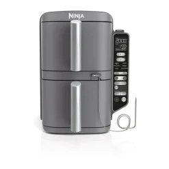 Ninja Air Fryer SL451EU stacked dual zone XL 9.5 L, Black