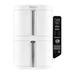 Ninja Air Fryer SL400EUWH double stack XL 2 drawers 9.5 L, White