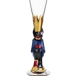 Nobel Snaps glass 4 cl, blue
