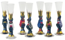 Nobel Snaps glass 4 cl, blue