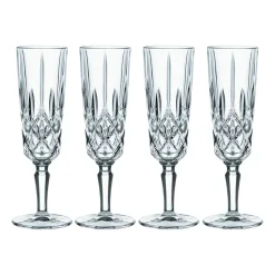 Noblesse champagne glass 15.5 cl 4-pack, Clear
