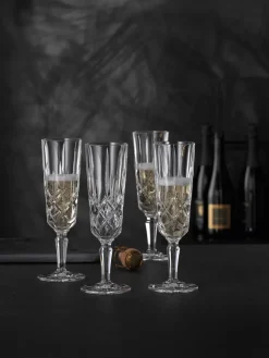 Noblesse champagne glass 15.5 cl 4-pack, Clear