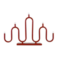 Noel 5 advent candle, Red
