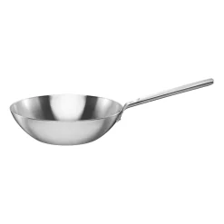 Norden Steel wokpanna stainless steel untreated, Ø28 cm