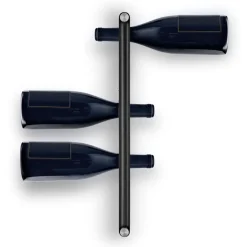 Nordic Kitchen hanging wine storage, black