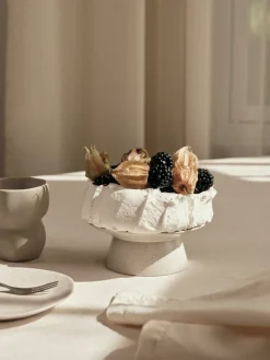 Nordic Sand cake stand, Ø14.5 cm