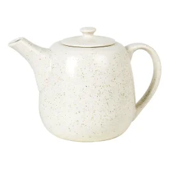 Nordic Vanilla teapot 1.3 liter, Cream with grains