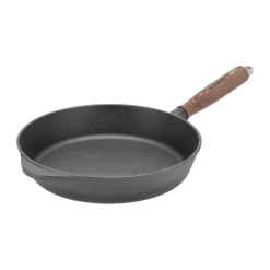 Nordwik cast iron frying pan with wooden handle, 28 cm