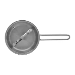 Nordwik saucepan with glass lid 1.3 liter, Stainless steel