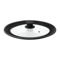 Nordwik universal lid 24–28 cm, Black