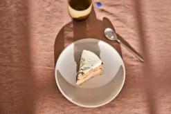 Nori tablecloth 140x260 cm, Terracotta-optic blue
