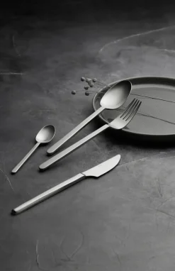 Norm teaspoon, Matte stainless steel