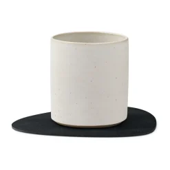 Nupo coaster reversible curve 1 pcs, Black-brown