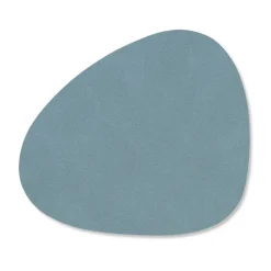 Nupo coaster reversible curve 1 pcs, lightblue-light grey