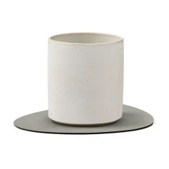 Nupo coaster reversible curve 1 pcs, lightblue-light grey